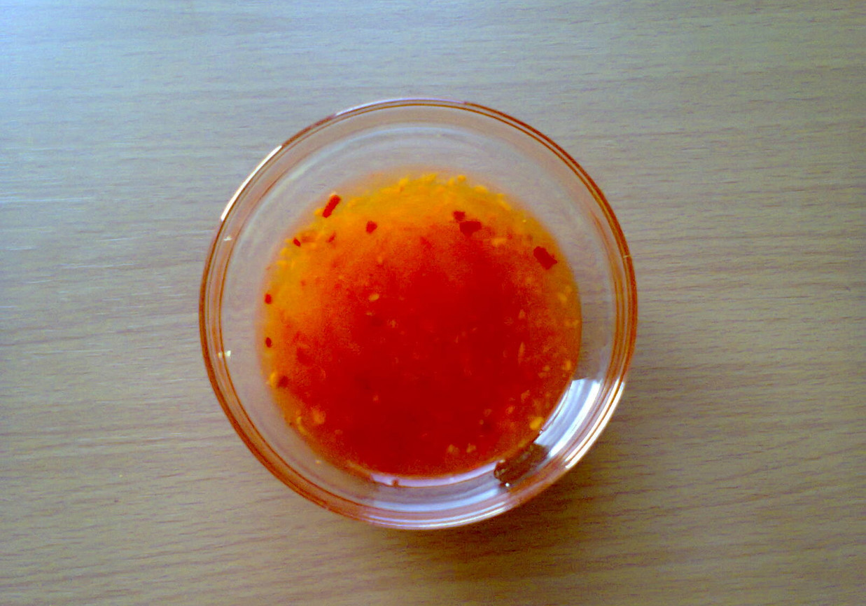 Sos słodko kwaśny  z chilii foto