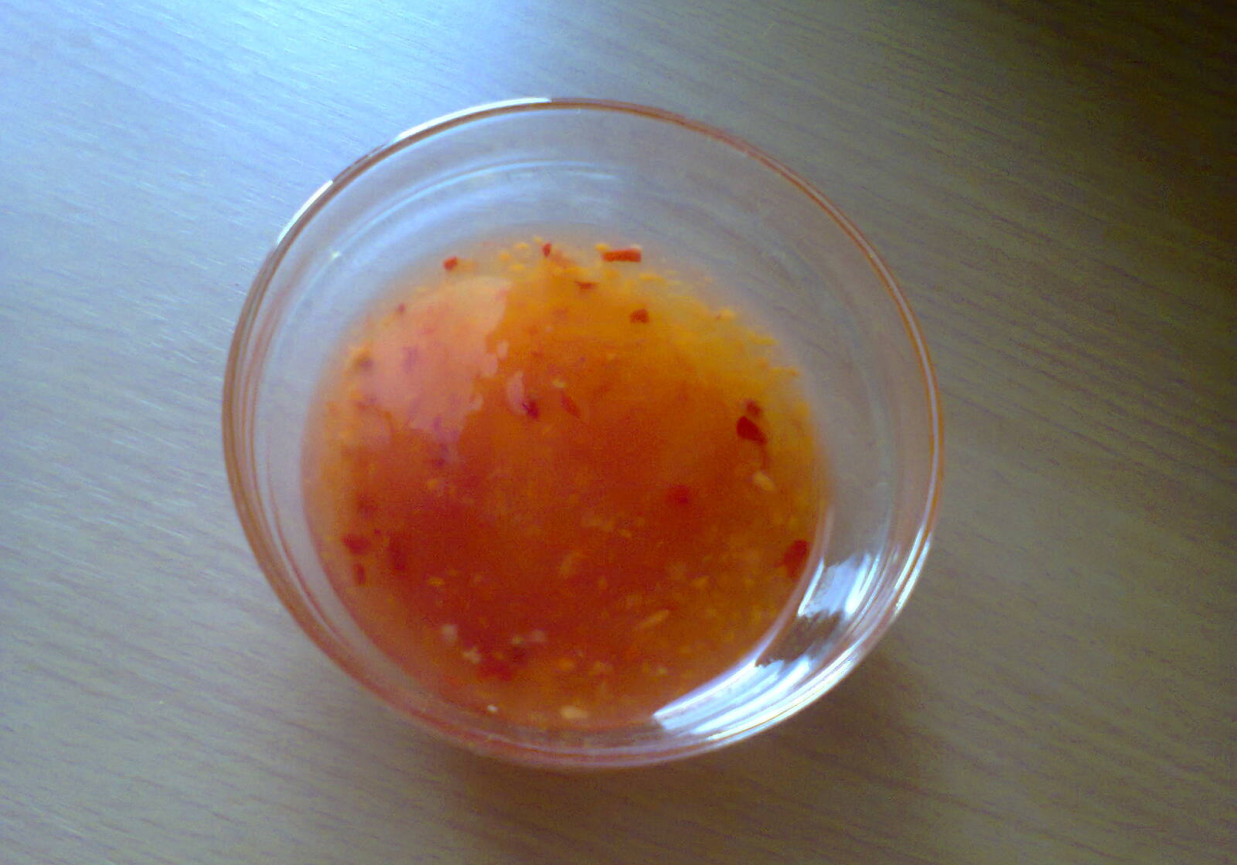 Sos słodko kwaśny  z chilii foto