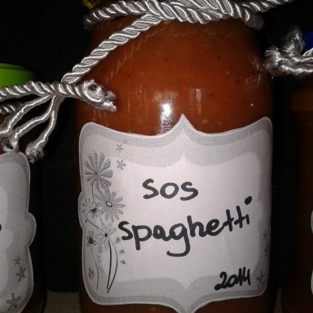 Krok 5 - sos spaghetti - do słoików foto