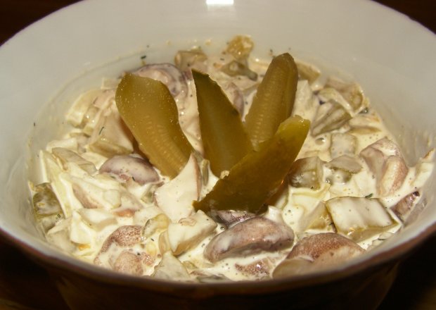 Fotografia przedstawiająca Sos tatarski z maslaków