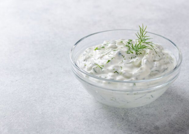 Fotografia przedstawiająca Sos tzatziki