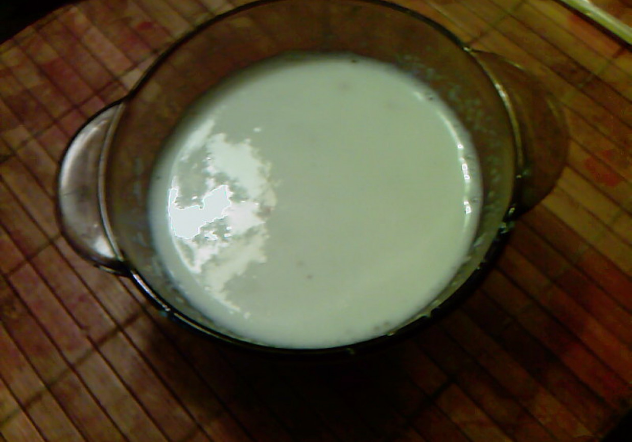 Sos waniliowy do deserów foto