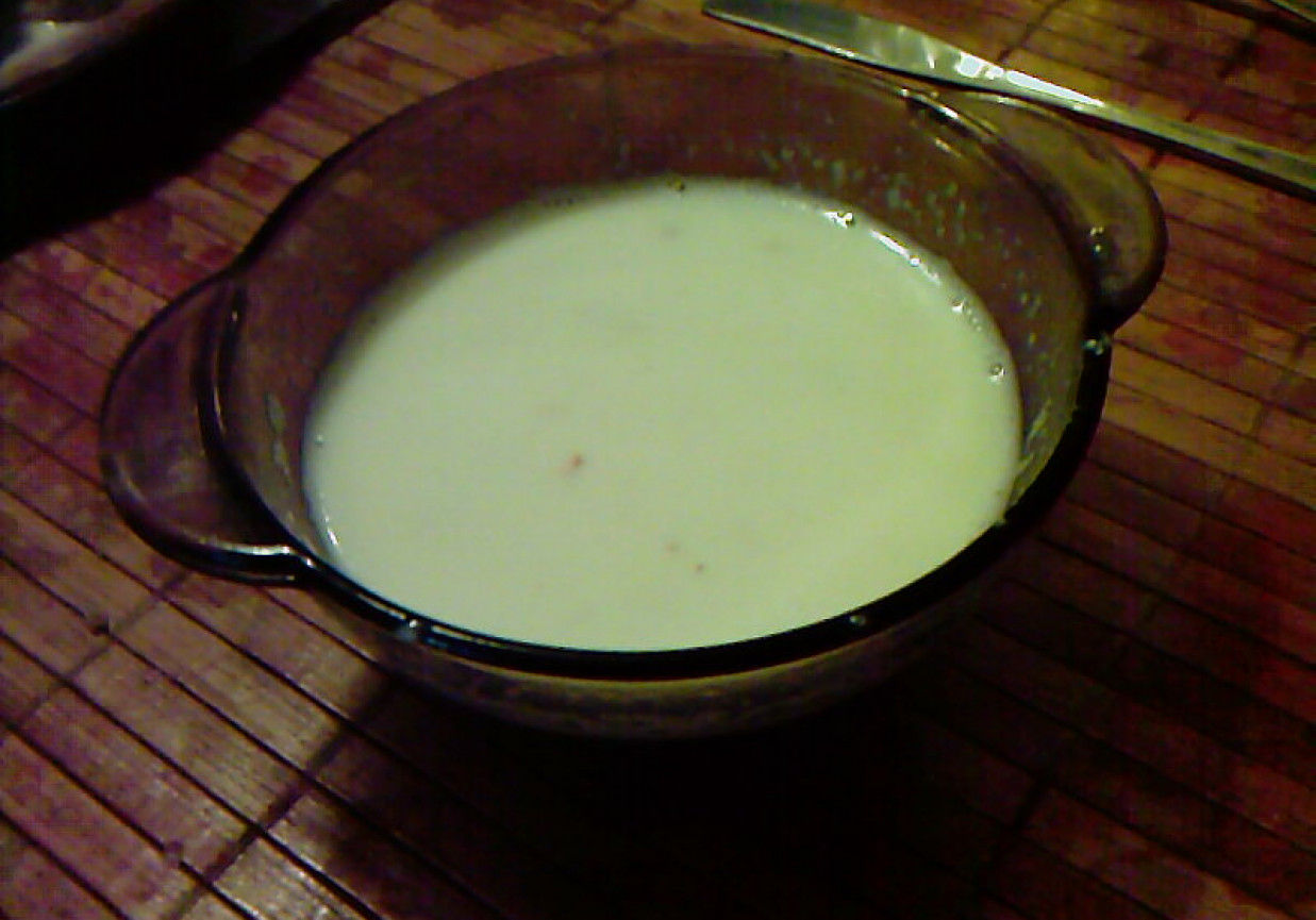 Sos waniliowy do deserów foto