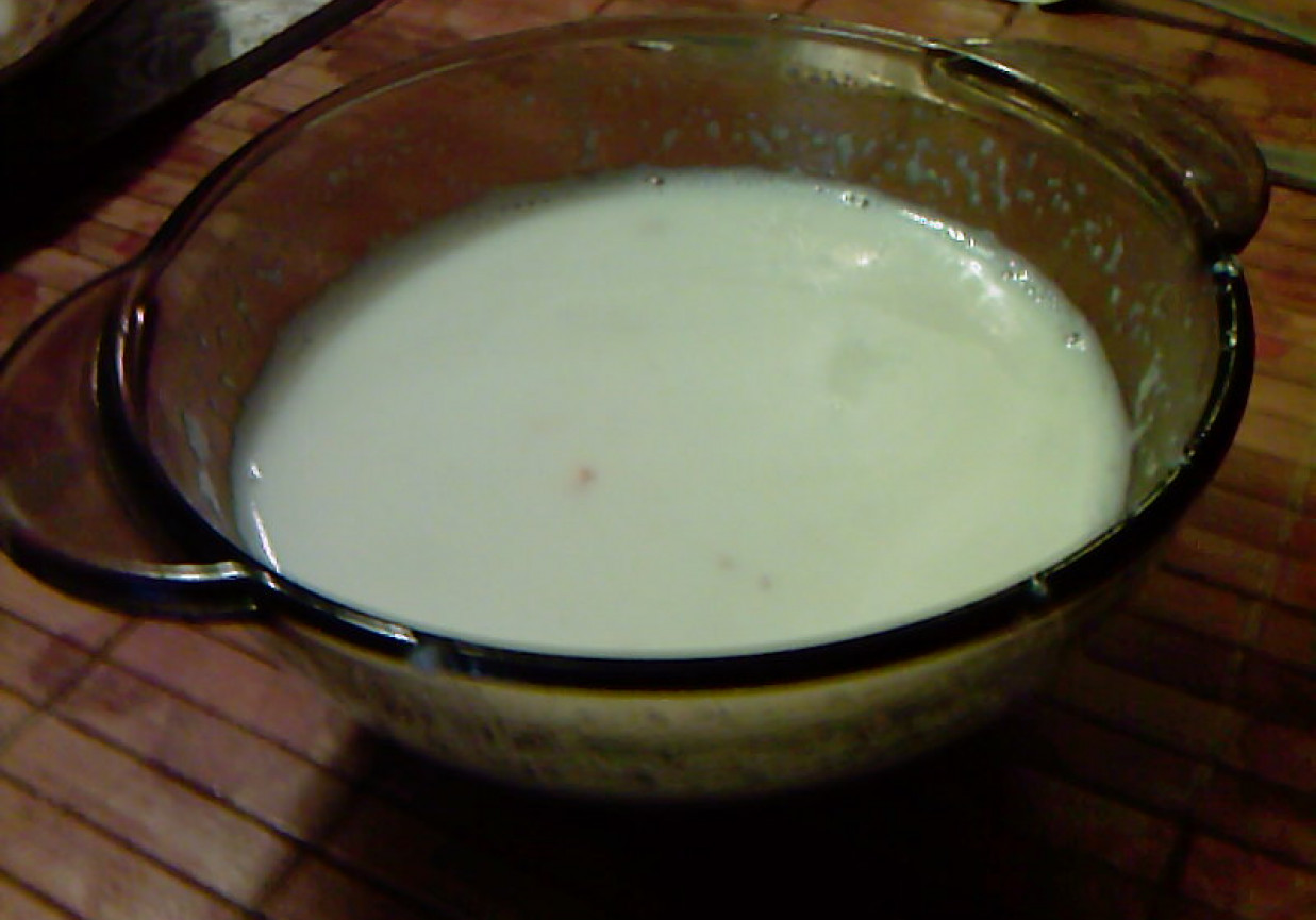 Sos waniliowy do deserów foto