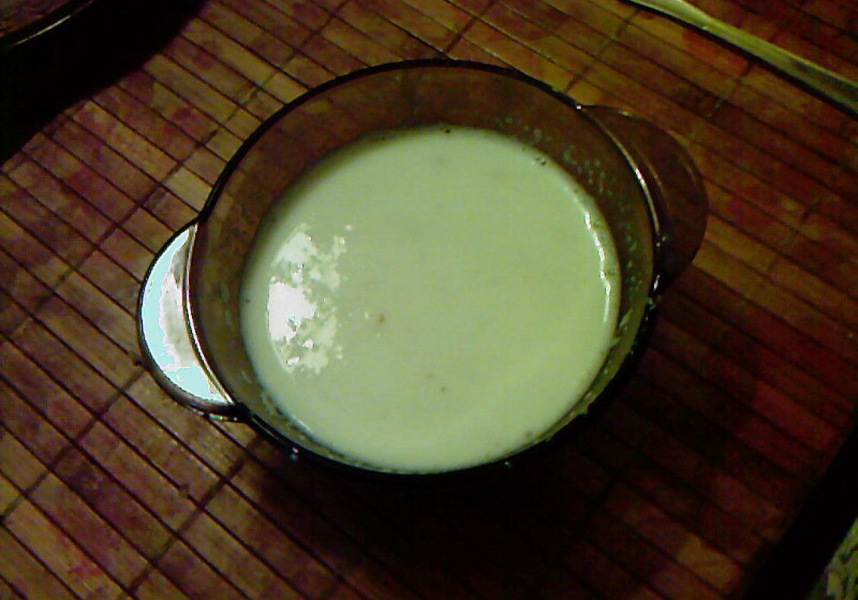 Sos waniliowy do deserów foto