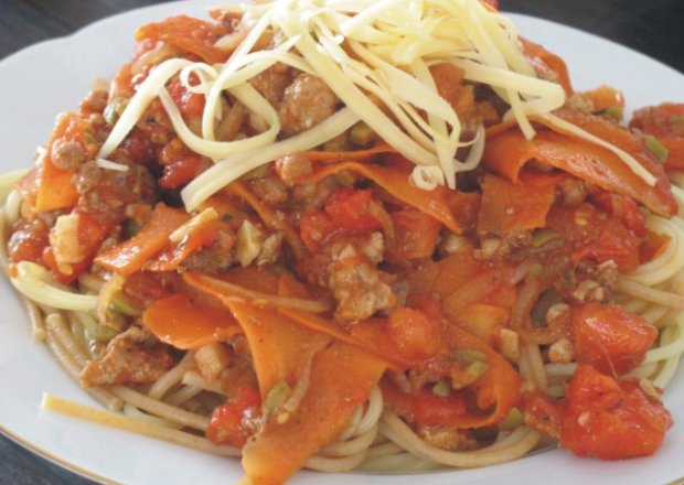 Fotografia przedstawiająca Sos warzywny do spaghetti