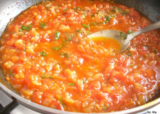 Fotografia przedstawiająca Sos ze świeżych pomidorów