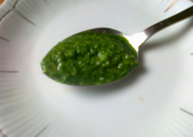 Fotografia przedstawiająca sos zielony pietruszkowy