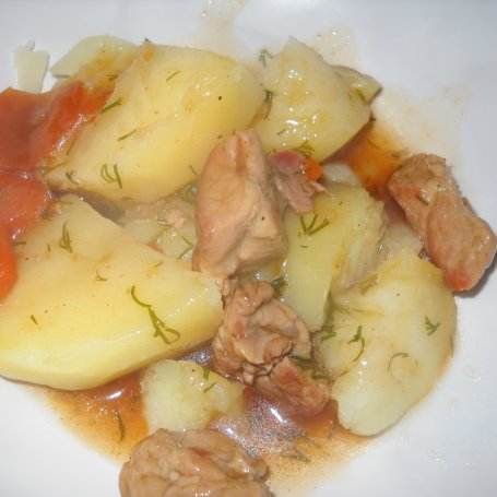 Krok 5 - Sosik warzywny z ziemniakami Jusi foto