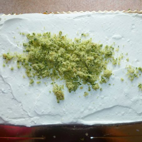 Krok 10 - Spacer po runie leśnym, czyli ciasto leśny mech foto