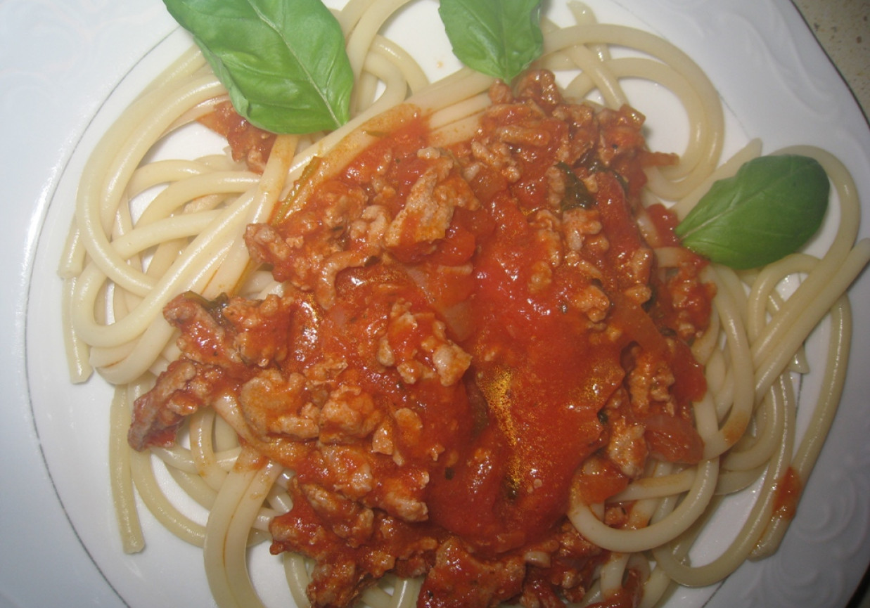 Spagetti bolonese na ostro :) foto