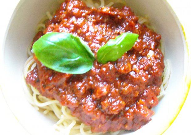 Fotografia przedstawiająca Spagetti po bolońsku