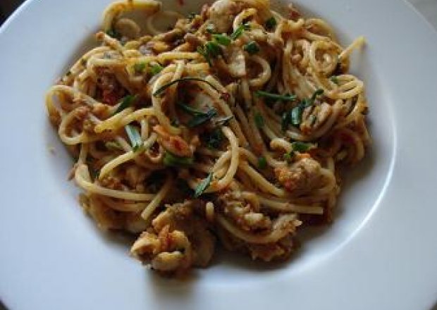 Fotografia przedstawiająca Spagetti wegetariańskie
