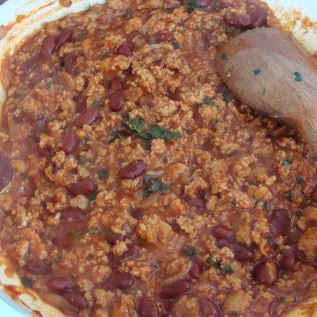 Krok 5 - Spagetti z fasolą foto