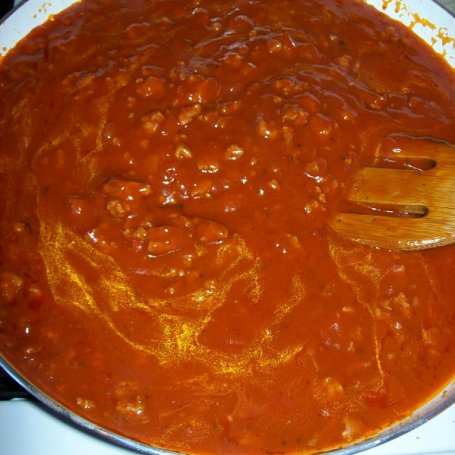 Krok 2 - spagetti z mięsem mielonym z indyka foto