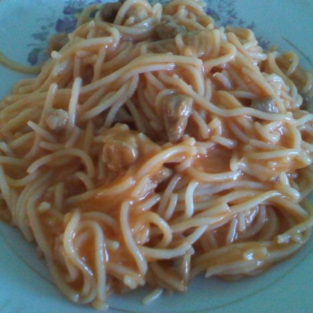 Krok 6 - Spagetti z polędwicą foto