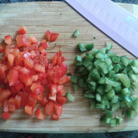 Krok 3 - Spagetti z sosem mięsno warzywnym foto