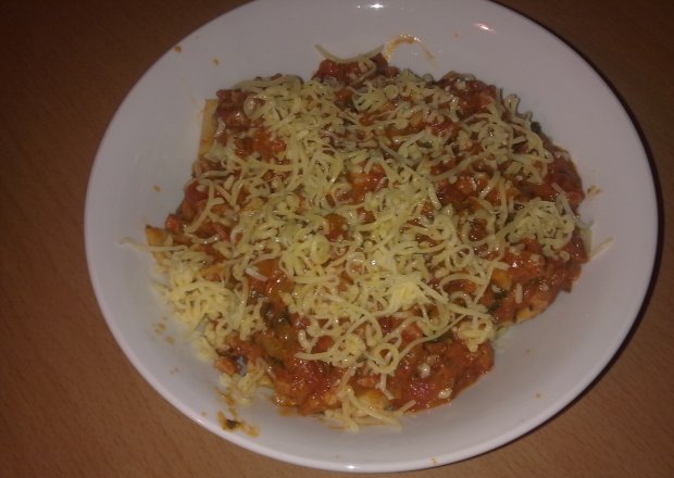 Fotografia przedstawiająca Spagetti z tunczykiem