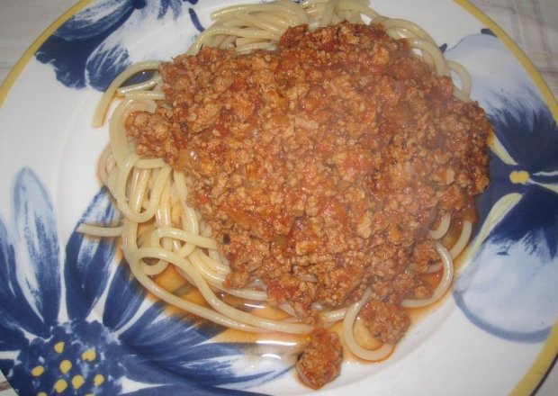 Fotografia przedstawiająca spagetti