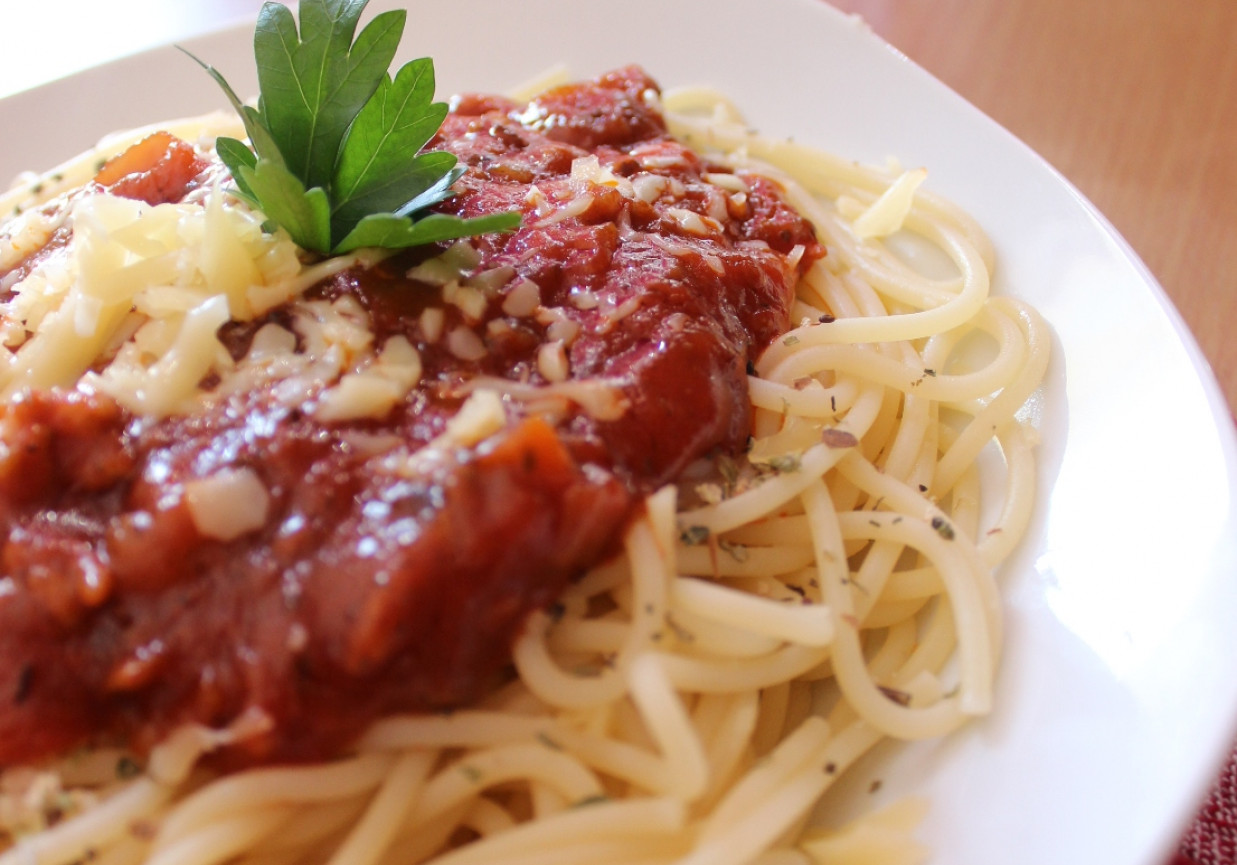 Spaghetii bolognese foto