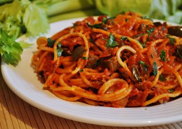 Fotografia przedstawiająca Spaghetti a la Dominikana