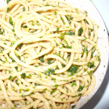 Krok 4 - Spaghetti aglio olio foto