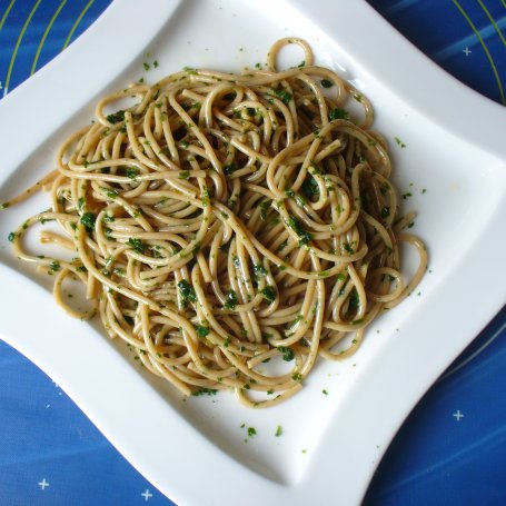 Krok 5 - Spaghetti aglio olio foto
