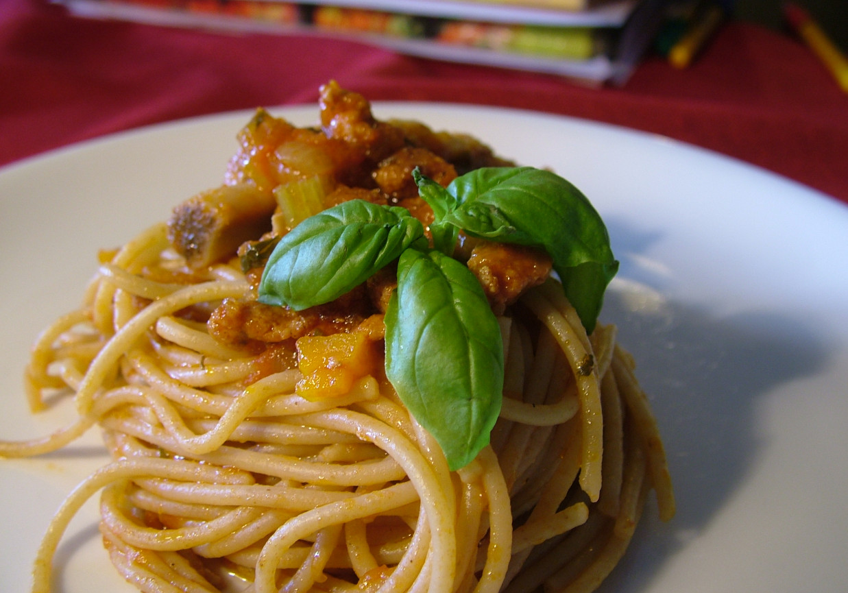 Spaghetti al' ragu foto