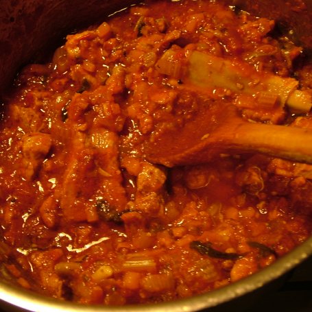 Krok 14 - Spaghetti al' ragu foto