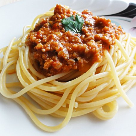 Krok 3 - Spaghetti a'la bolognese foto