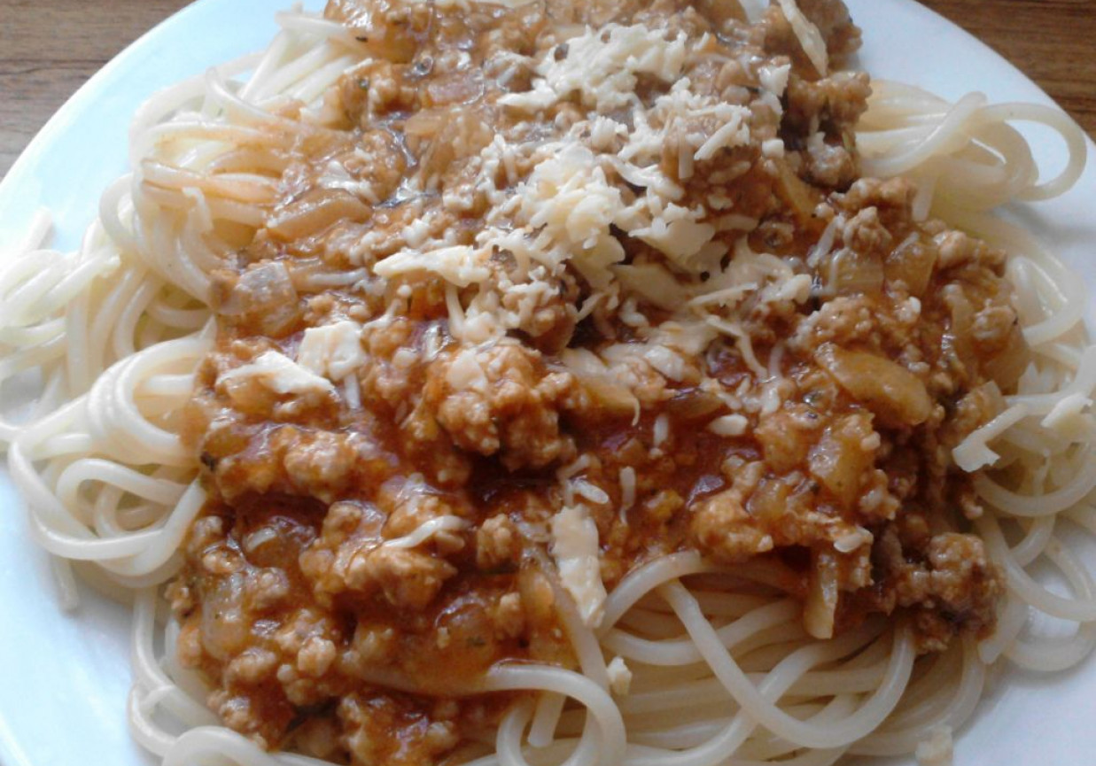 Spaghetti a'la bolognese foto