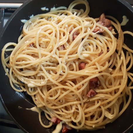 Krok 3 - Spaghetti al'a carbonara foto