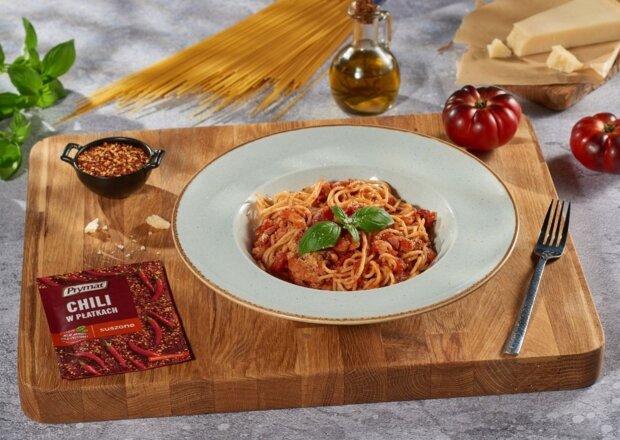 Fotografia przedstawiająca Spaghetti all'Amatriciana, DS XXV, odc. 25