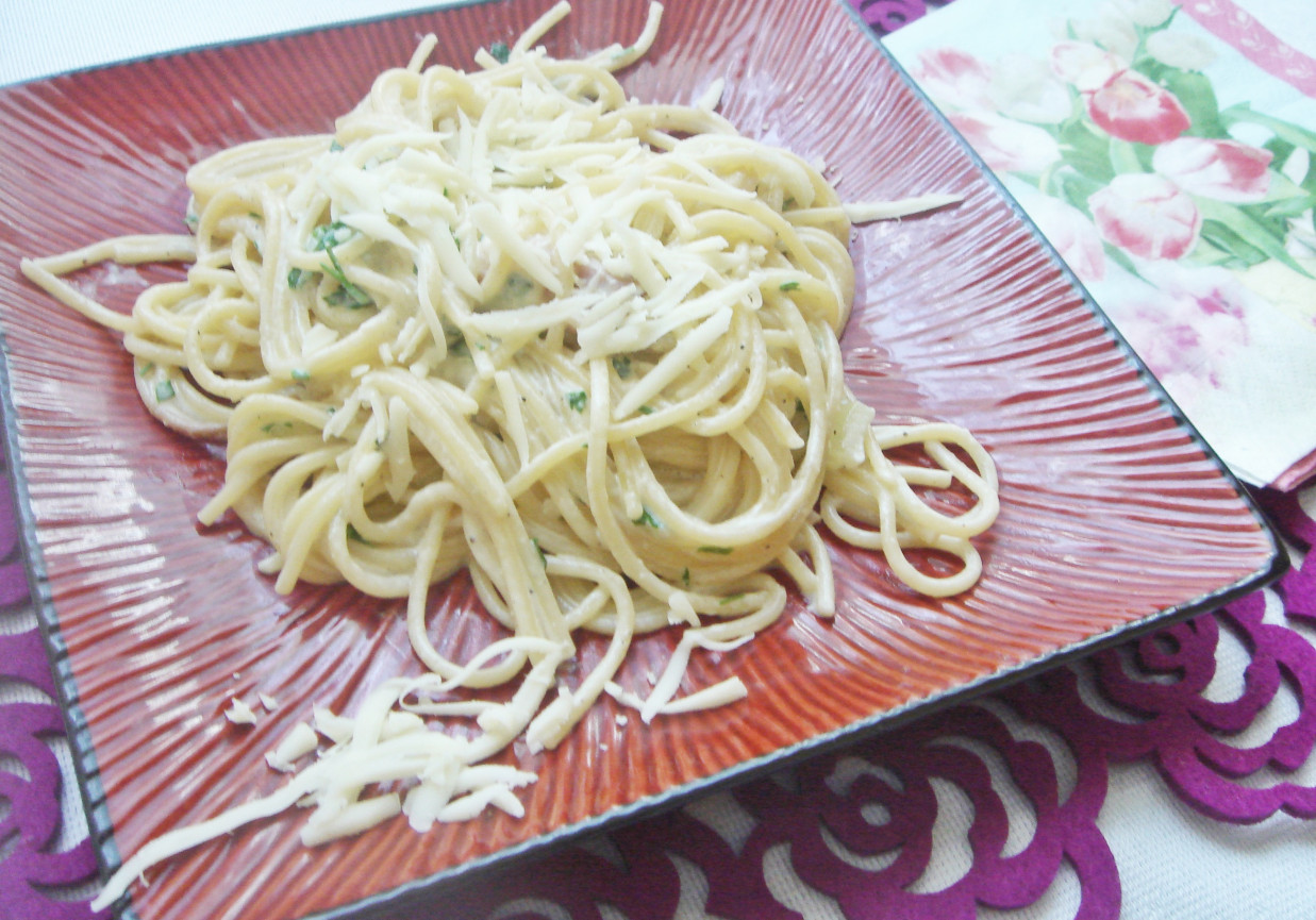 Spaghetti alla Carbonara wg. Justyny foto
