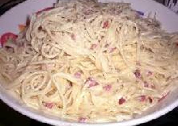 Fotografia przedstawiająca Spaghetti alla carbonara