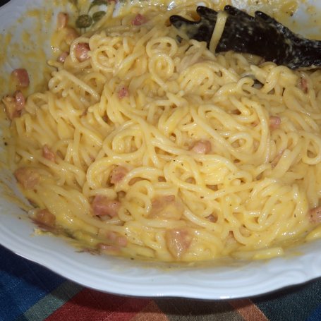 Krok 5 - Spaghetti alla carbonara foto