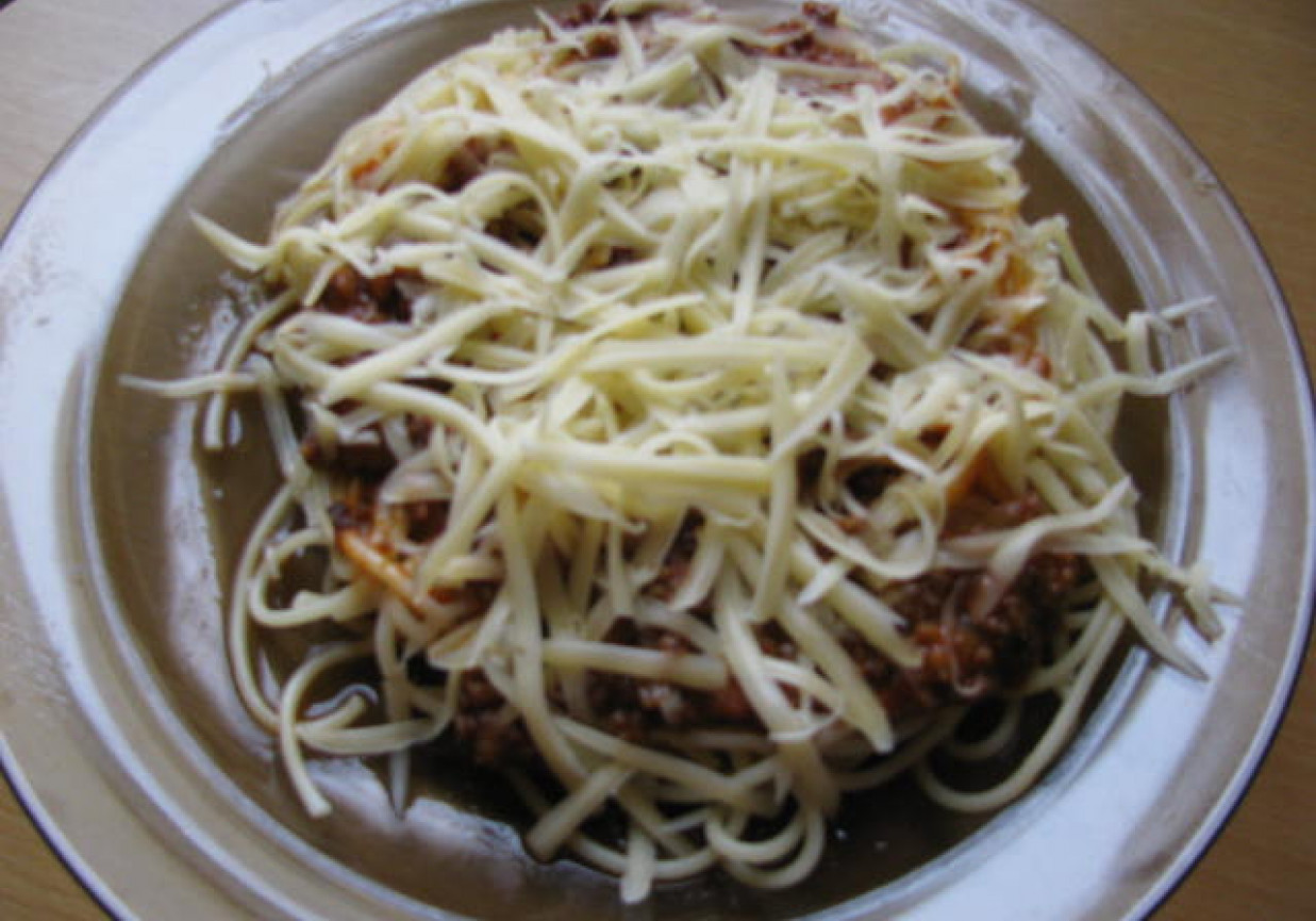Spaghetti  bez oliwy foto