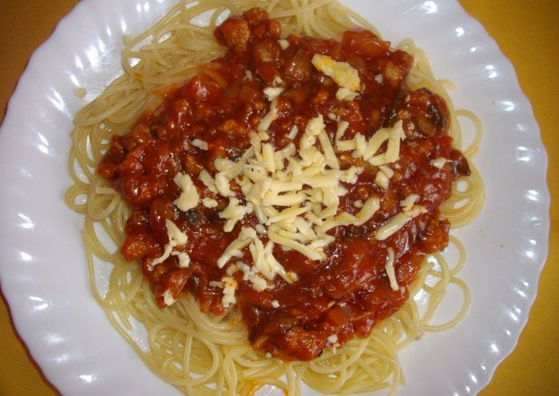 Fotografia przedstawiająca Spaghetti bolognese II