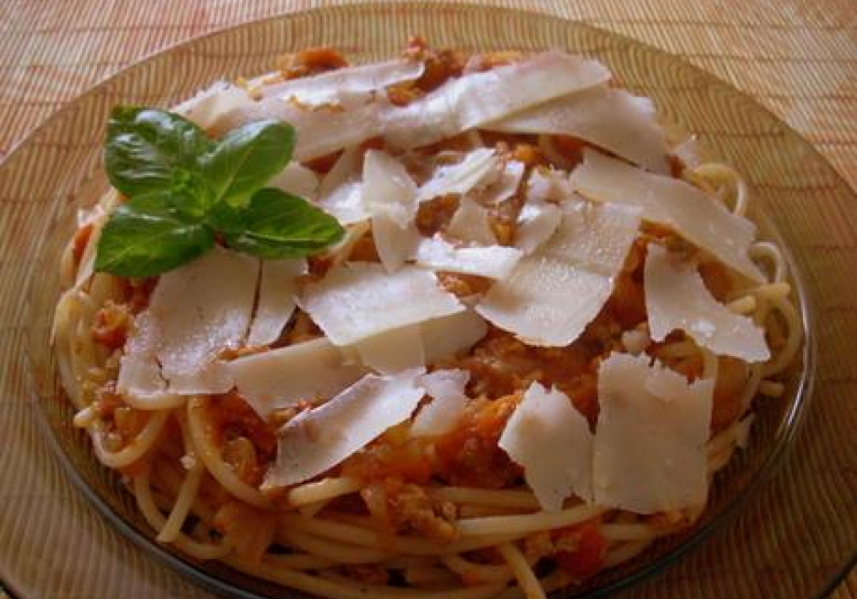 Spaghetti bolognese Pyzy foto
