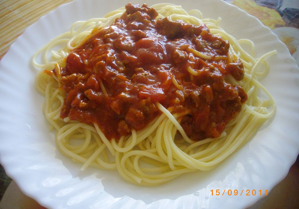 Spaghetti \"Bolognese \" foto