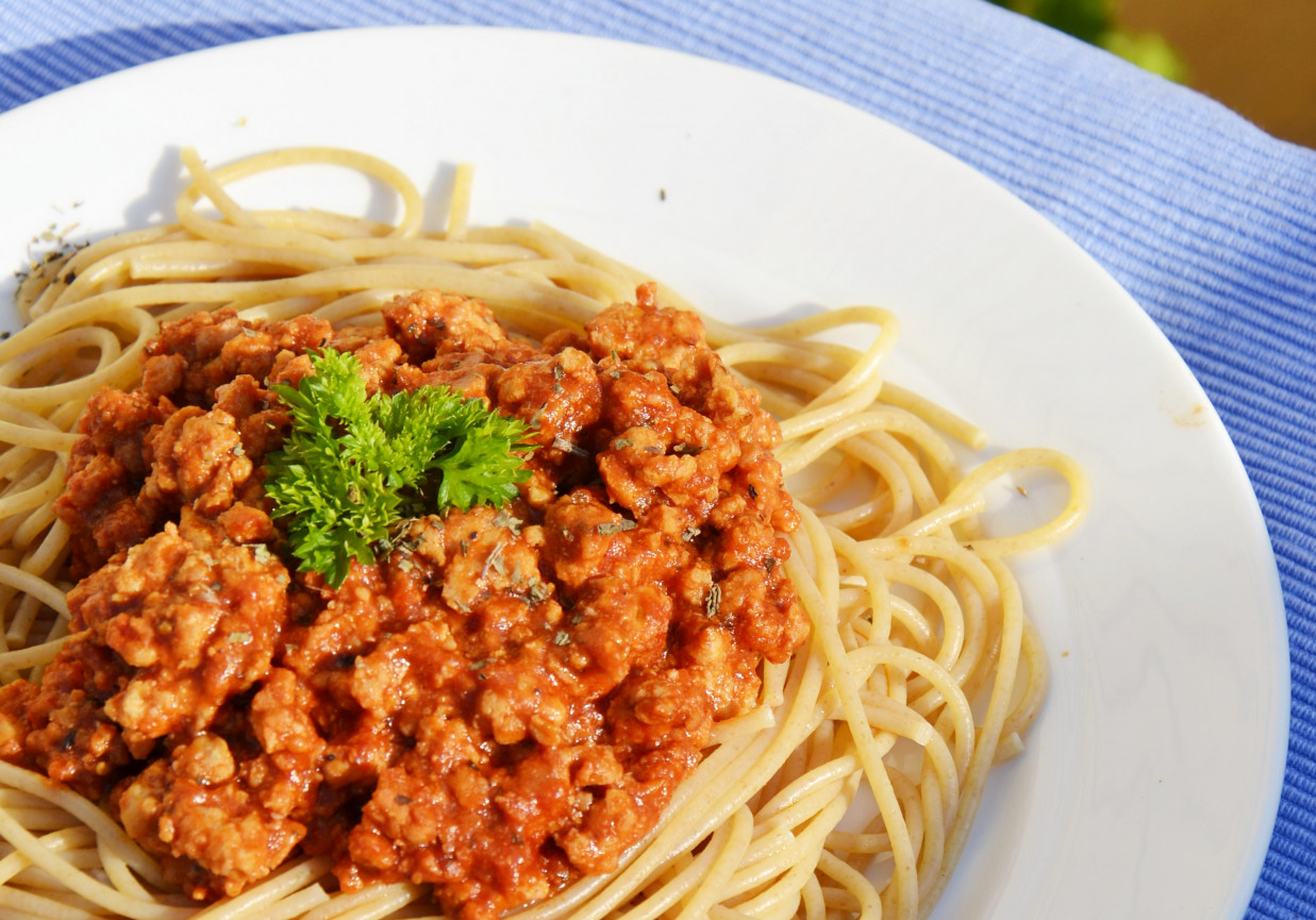 Spaghetti bolognese foto