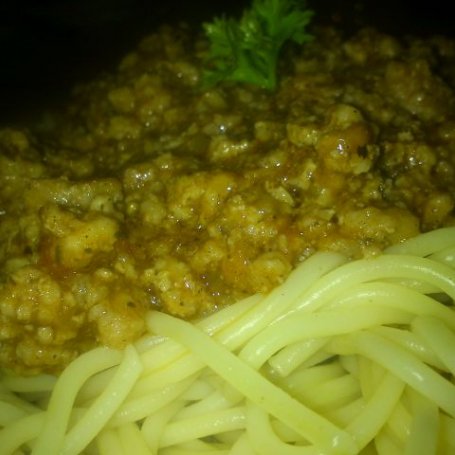 Krok 5 - spaghetti bolonese od Hamrocyka foto