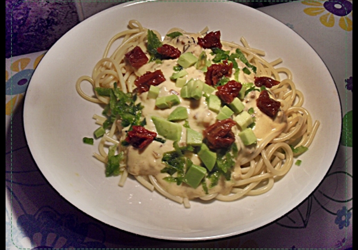 Spaghetti carbonara by Noruas foto