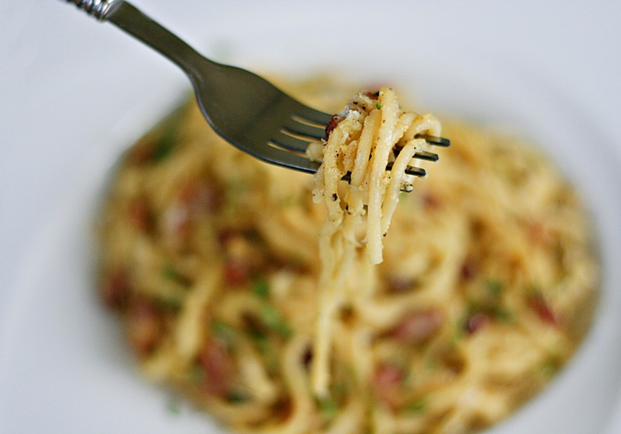 Spaghetti Carbonara foto