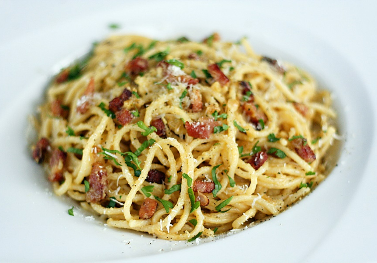 Spaghetti Carbonara foto