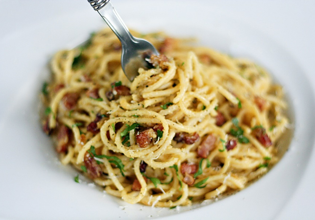 Spaghetti Carbonara foto