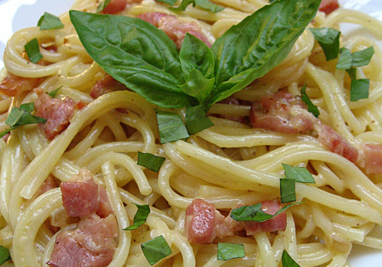 Spaghetti Carbonara foto