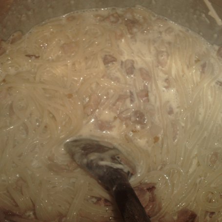 Krok 8 - Spaghetti carbonara foto
