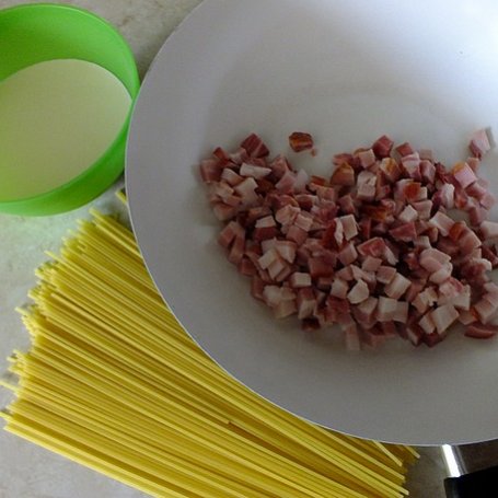 Krok 1 - Spaghetti Carbonara foto
