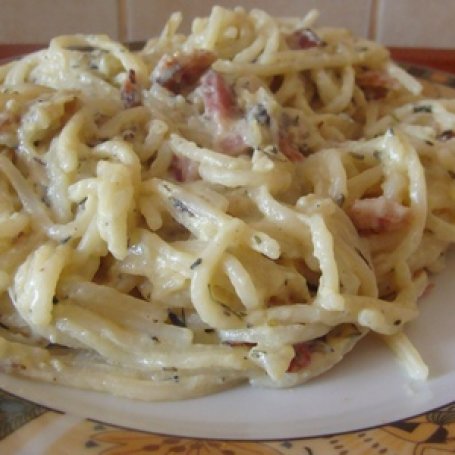 Krok 5 - Spaghetti carbonara foto